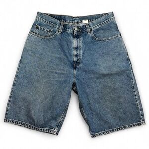 Men's Vintage Levi's Blue Denim Jorts 100% Cotton Size 34"